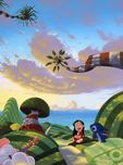 Lilo and Stitch Art Lilo and Stitch Art A Tropical Idea